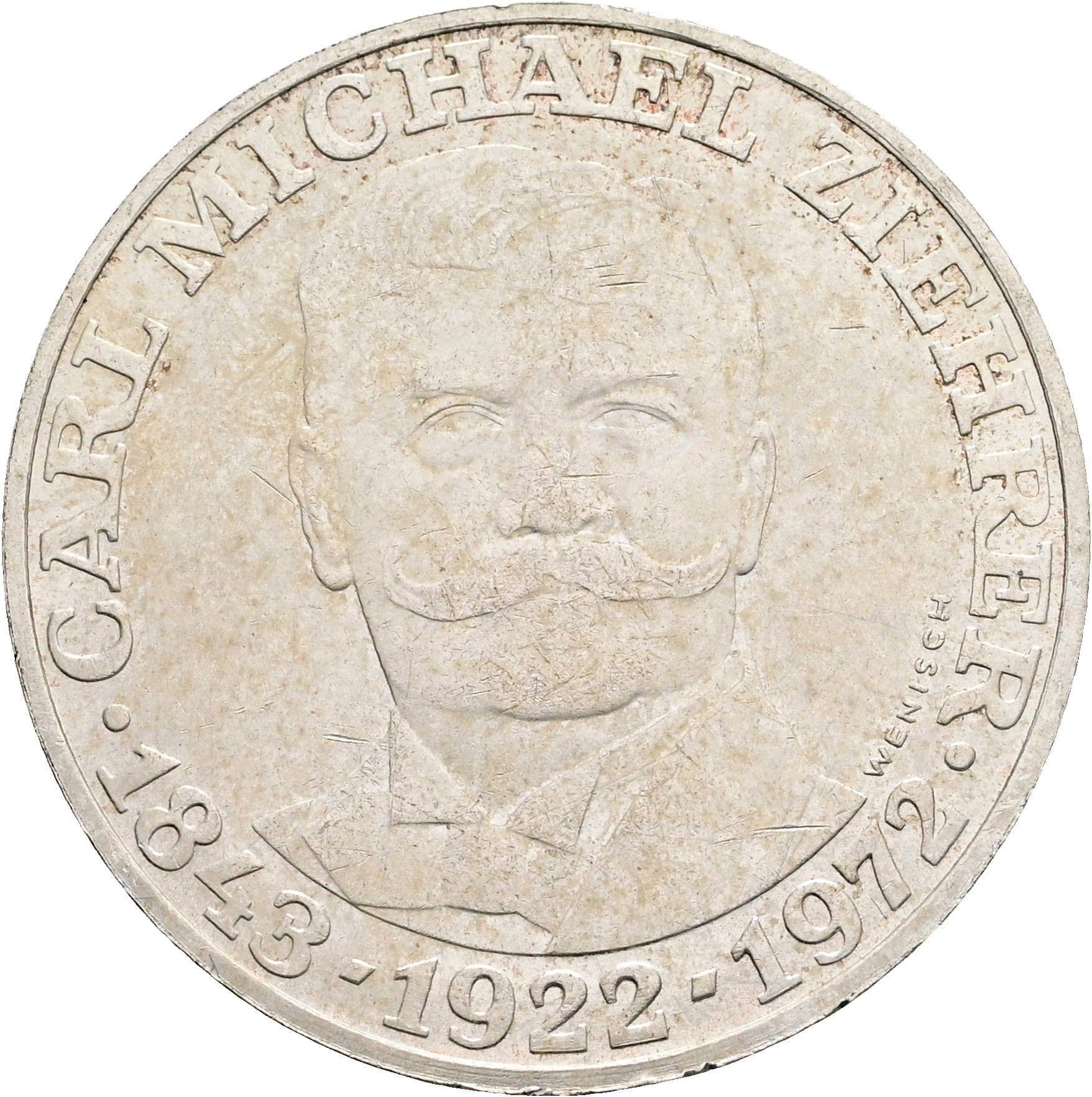 25 Schilling 1972 – Vorderseite