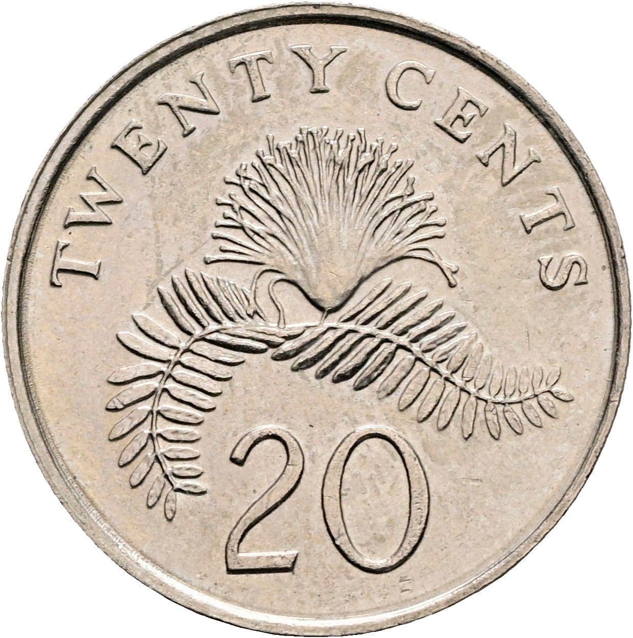 20 Cents 1991 – Rückseite