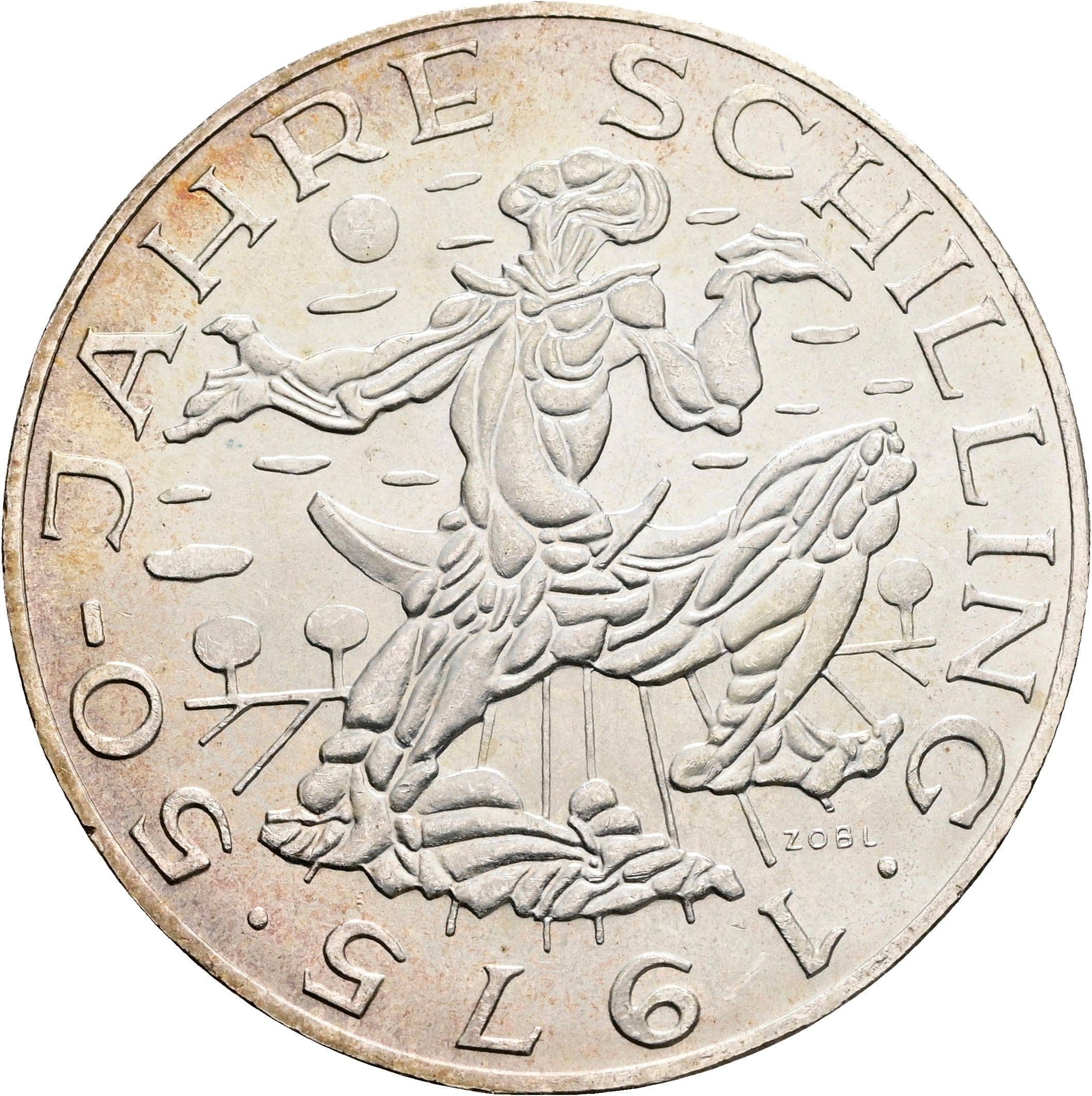 100 Schilling 1975 – Vorderseite