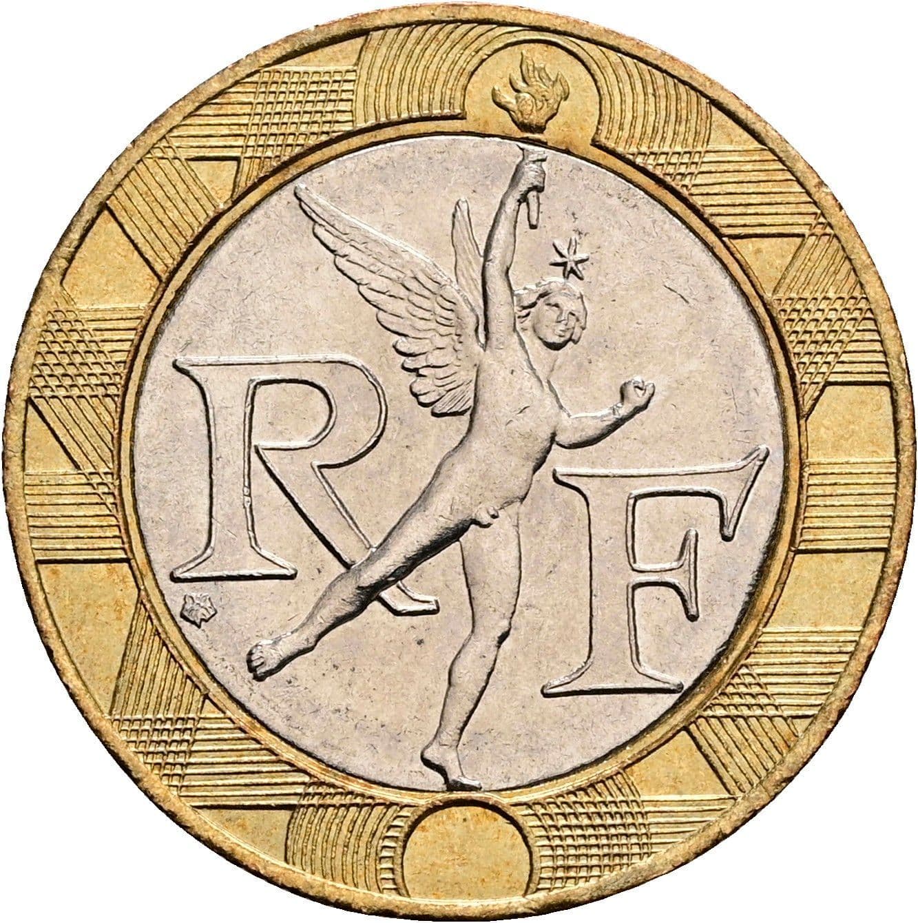 10 Francs 1990 – Rückseite