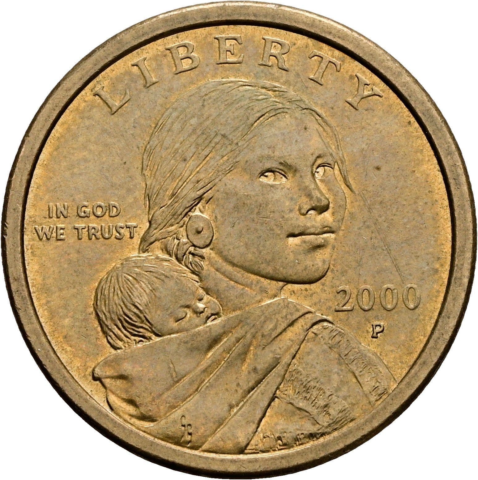 1 Dollar 2000 P – Vorderseite