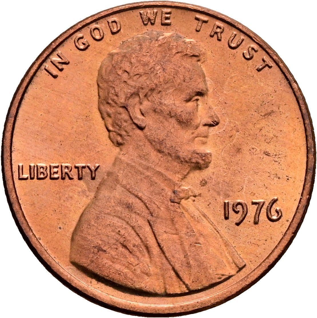 1 Cent 1976 – Vorderseite