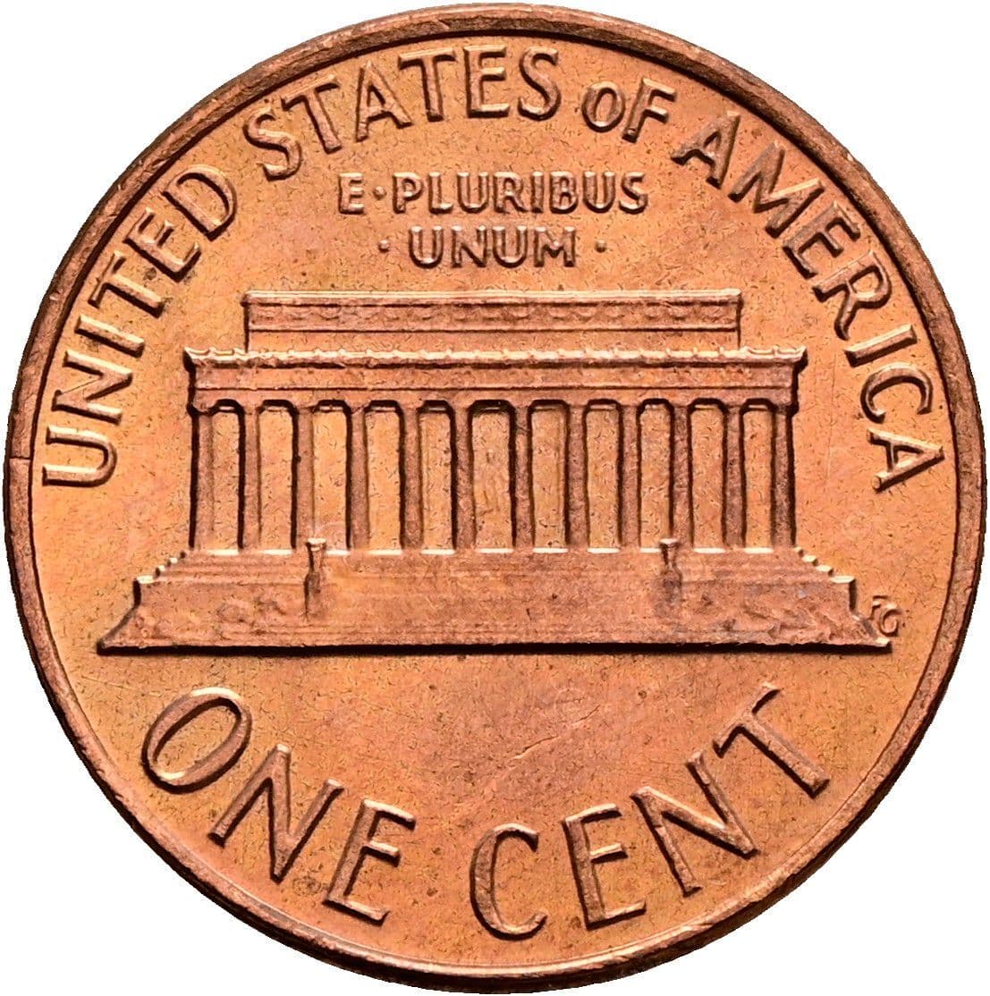 1 Cent 1976 – Rückseite