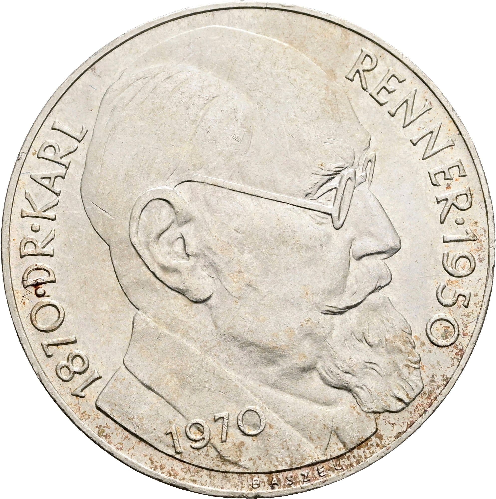 50 Schilling 1970 – Vorderseite