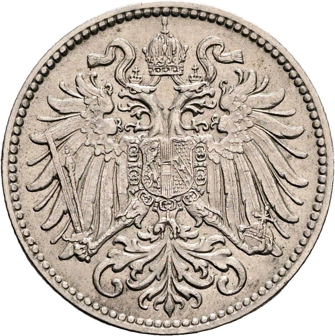 10 Heller Franz Joseph I. 1848-1916 1911 – Rückseite