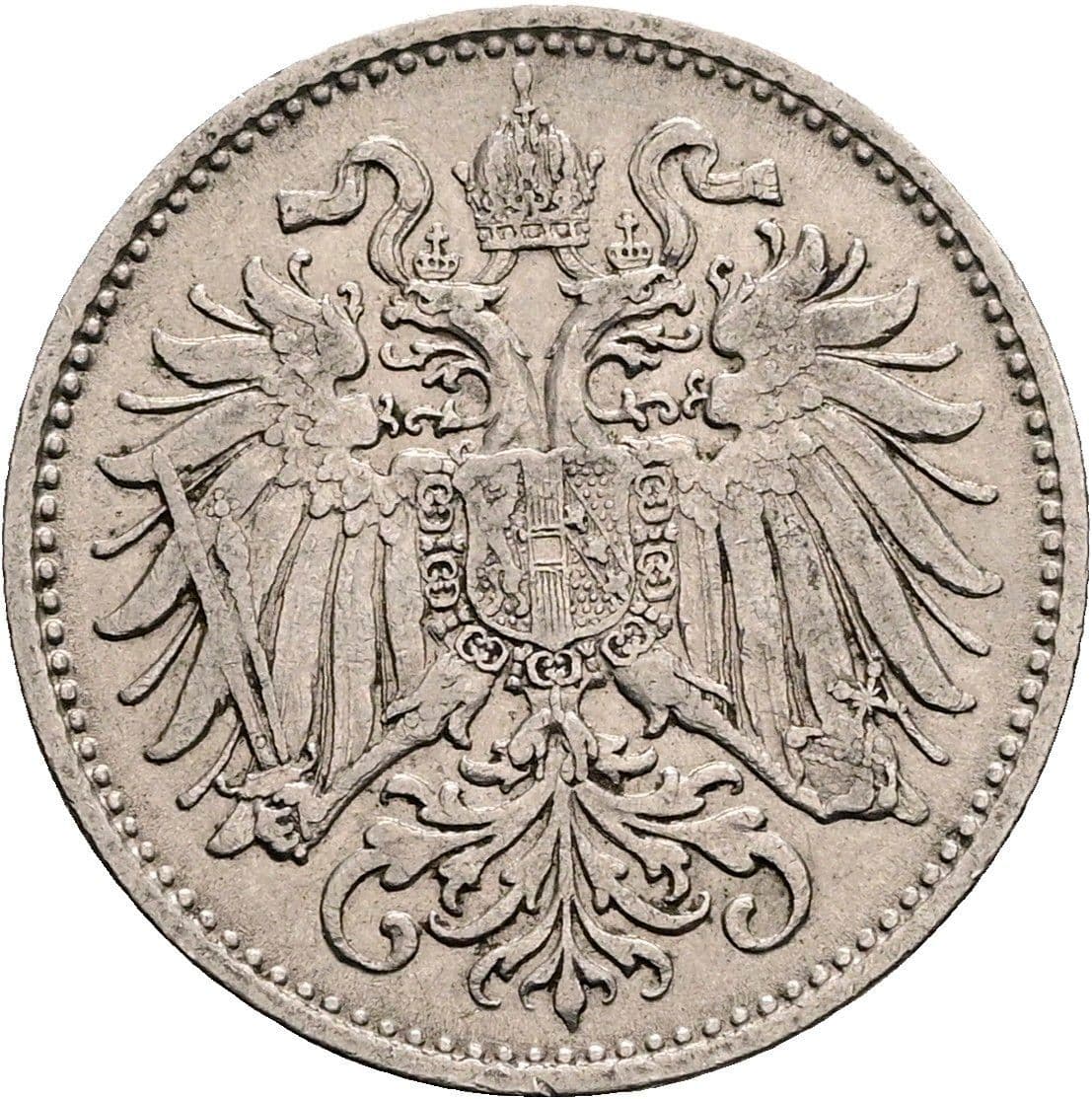 10 Heller Franz Joseph I. 1848-1916 1894 – Rückseite