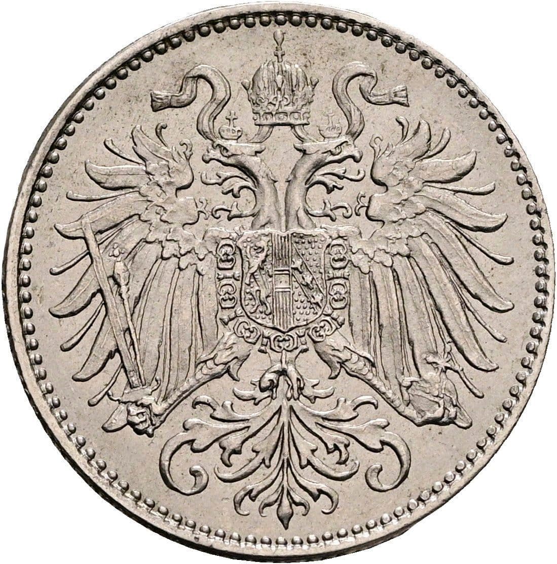 10 Heller Franz Joseph I. 1848-1916 1893 – Rückseite