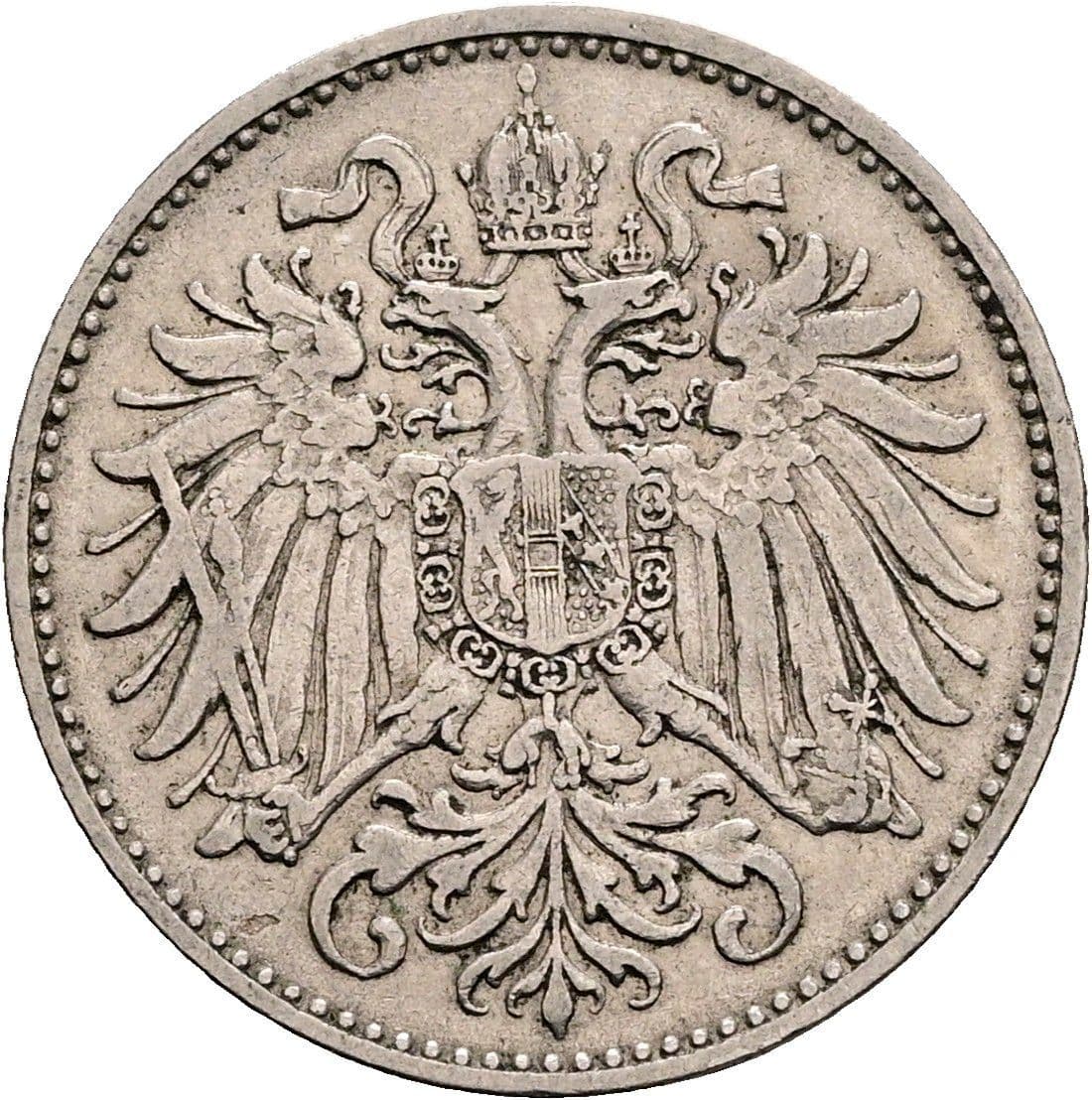 10 Heller Franz Joseph I. 1848-1916 1894 – Rückseite