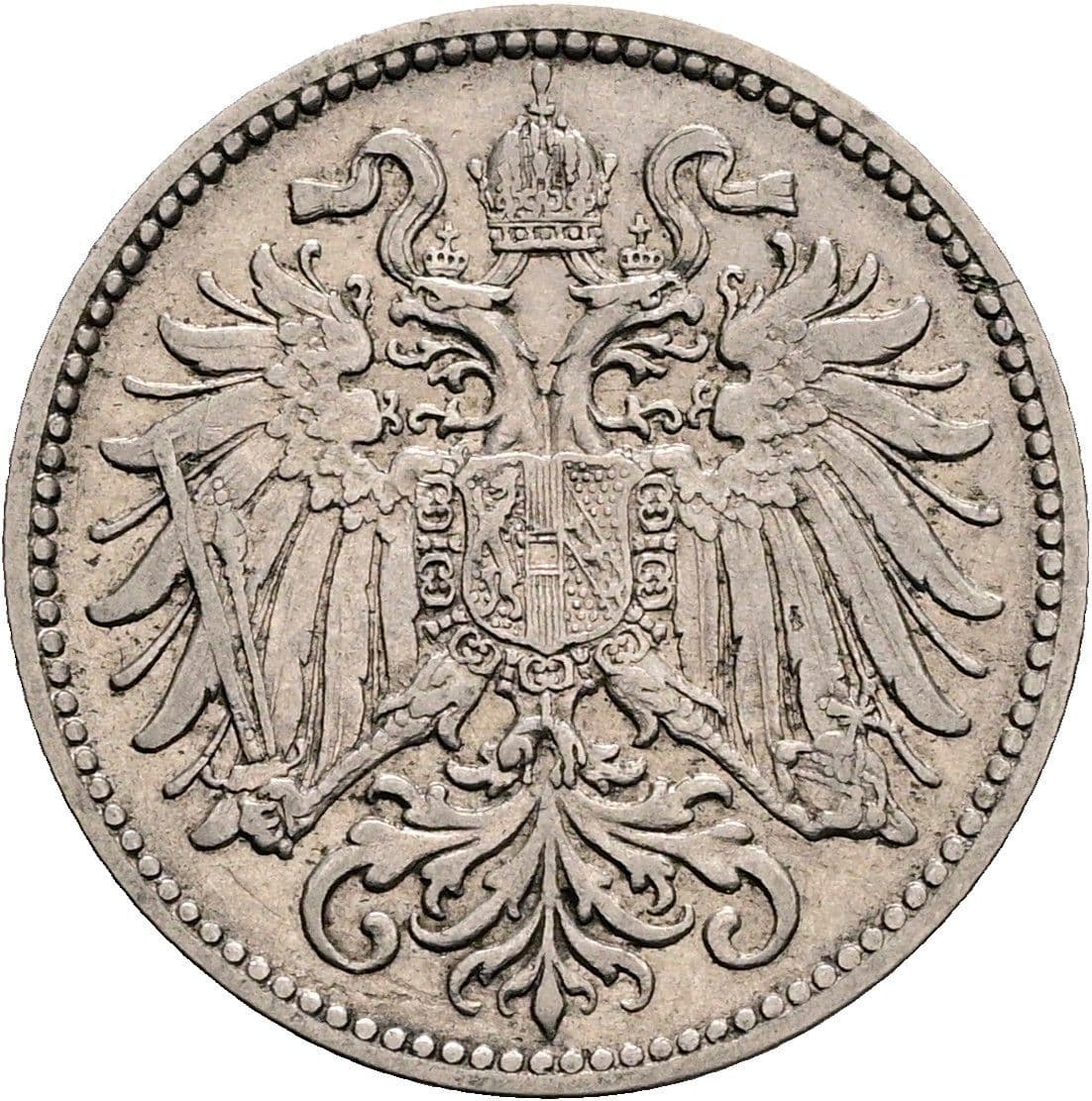 10 Heller Franz Joseph I. 1848-1916 1895 – Rückseite