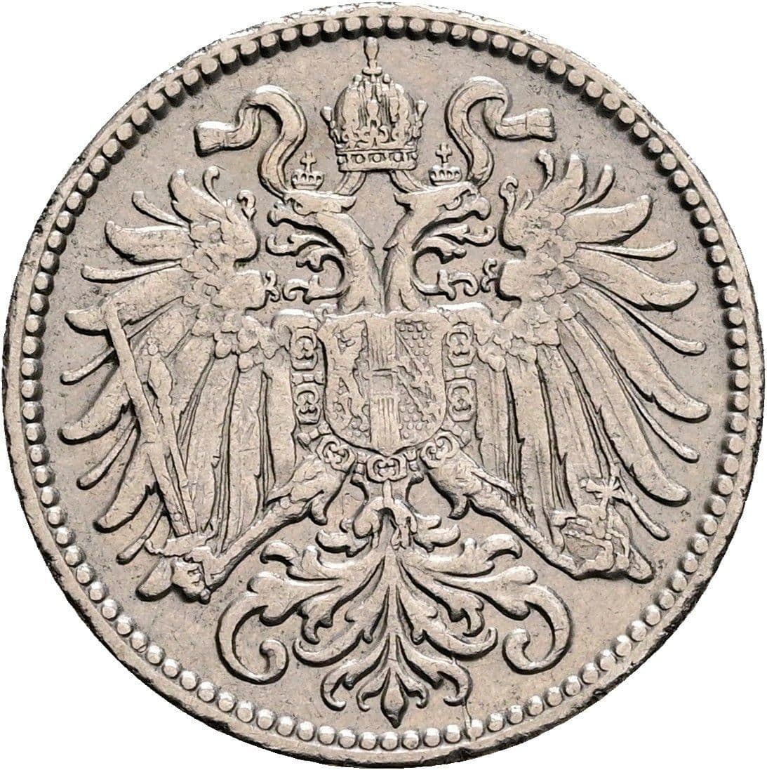 10 Heller Franz Joseph I. 1848-1916 1909 – Rückseite