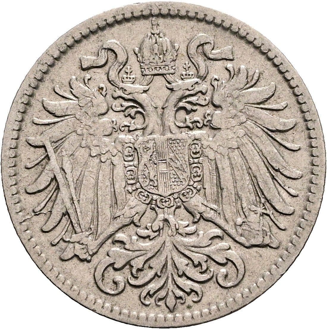 10 Heller Franz Joseph I. 1848-1916 1907 – Rückseite