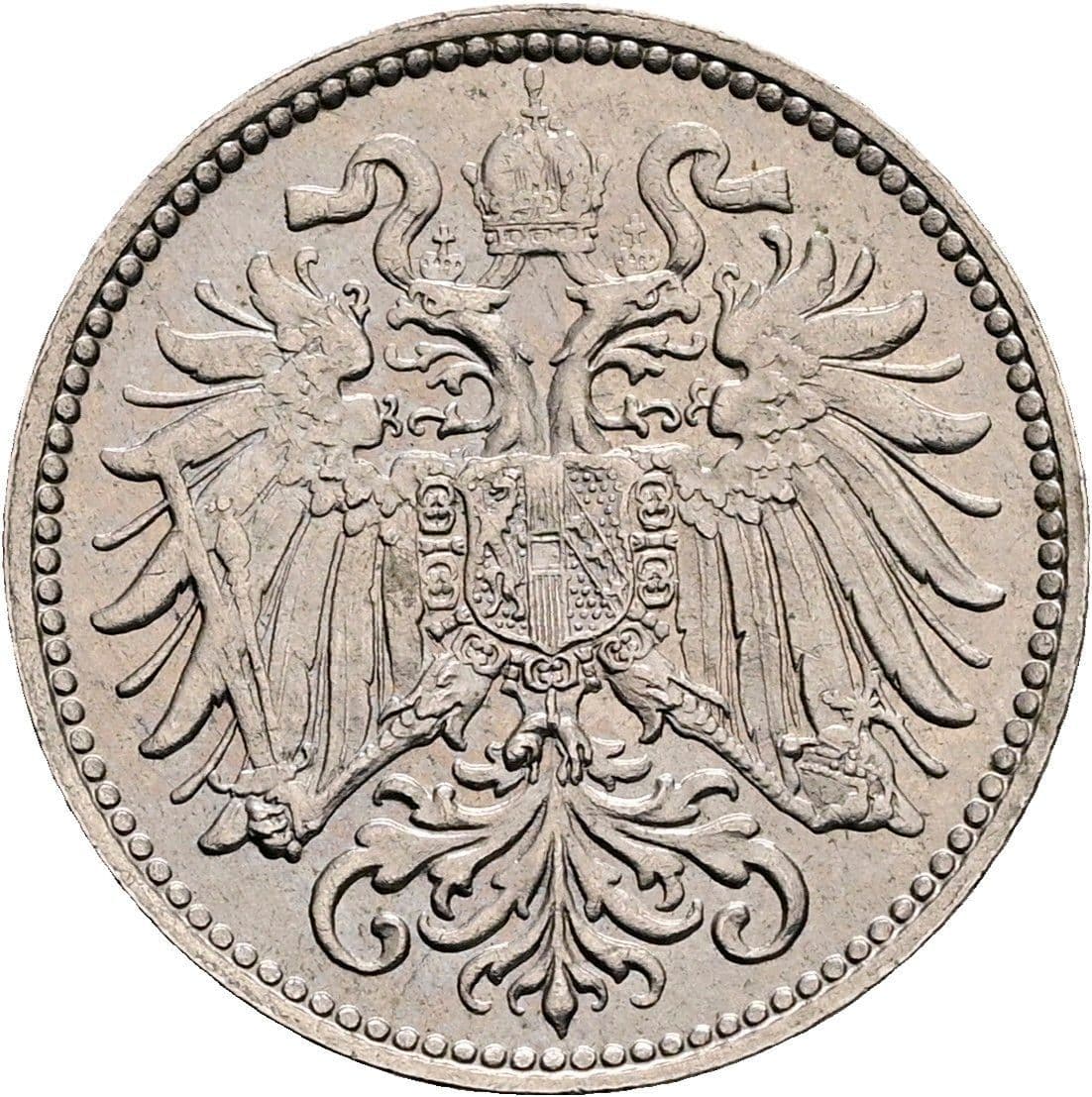 10 Heller Franz Joseph I. 1848-1916 1895 – Rückseite