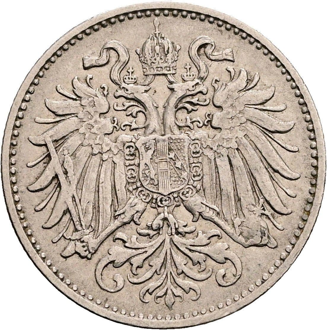 10 Heller Franz Joseph I. 1848-1916 1894 – Rückseite