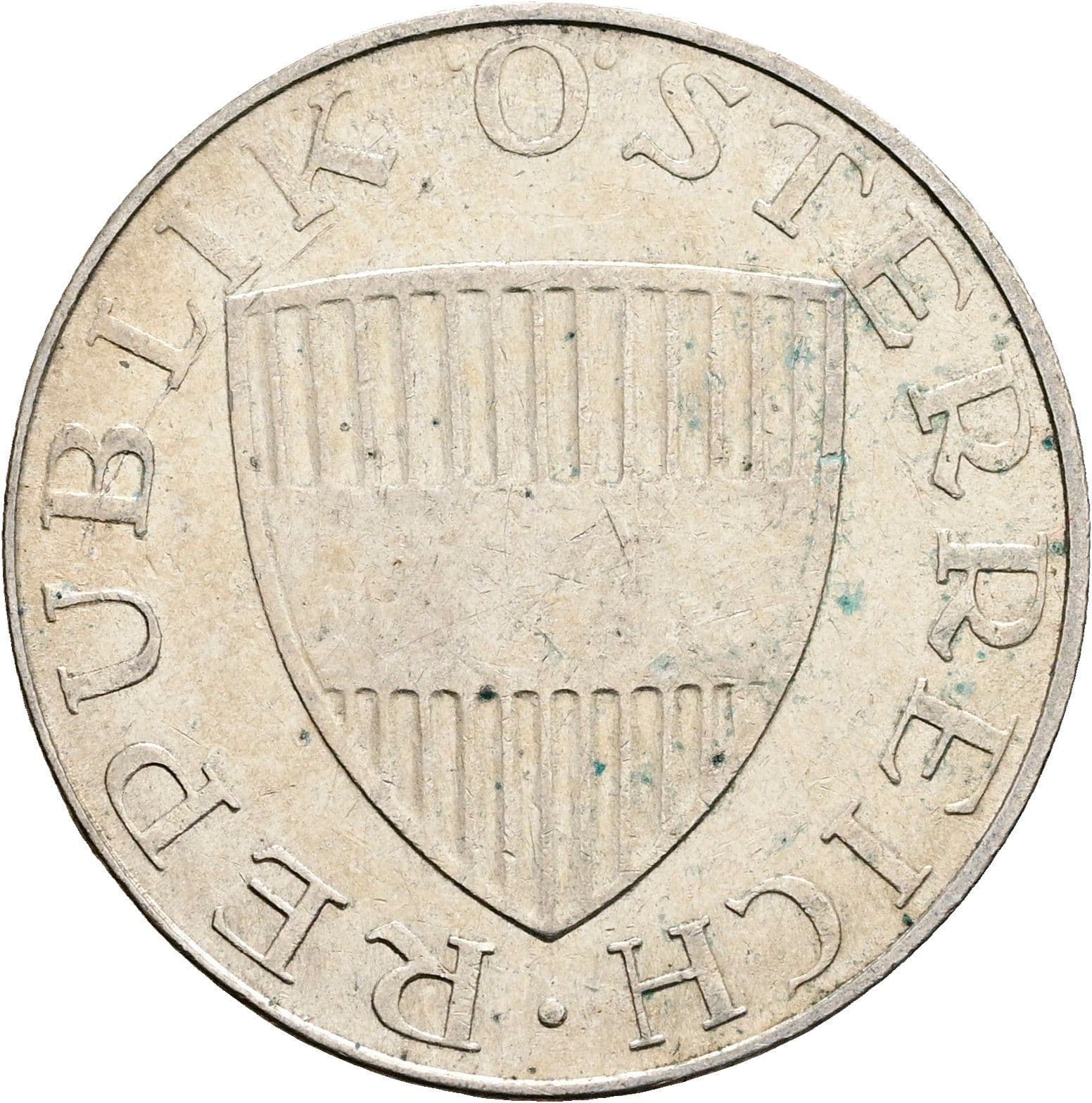 10 Schilling 1970 – Rückseite
