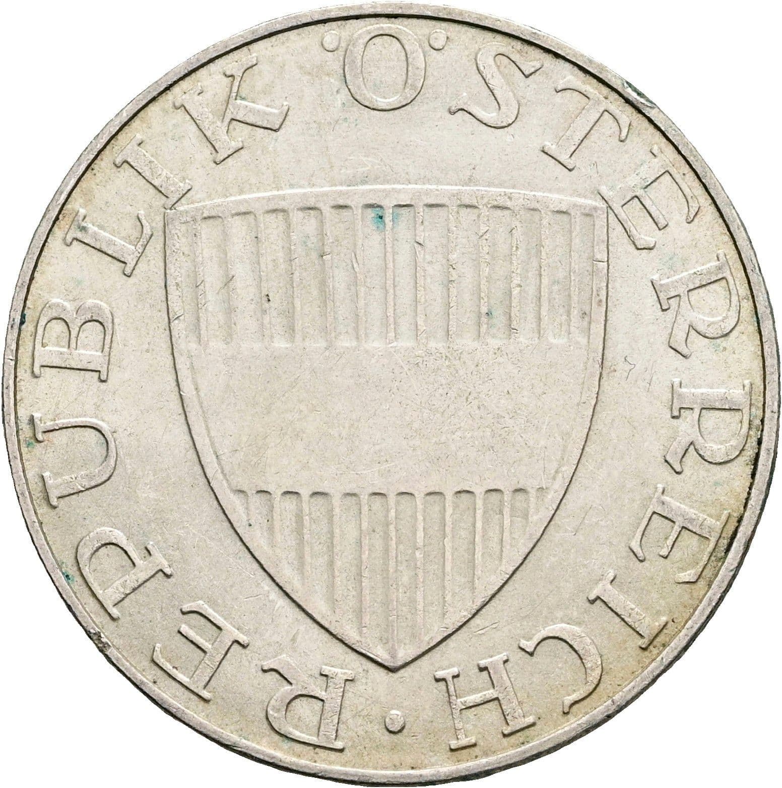 10 Schilling 1972 – Rückseite