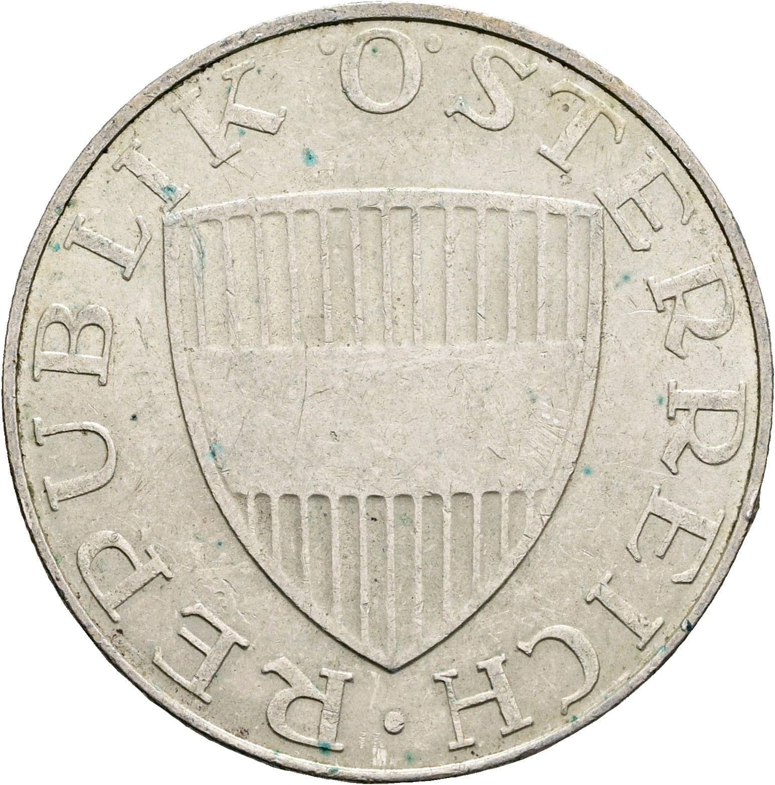 10 Schilling 1972 – Rückseite