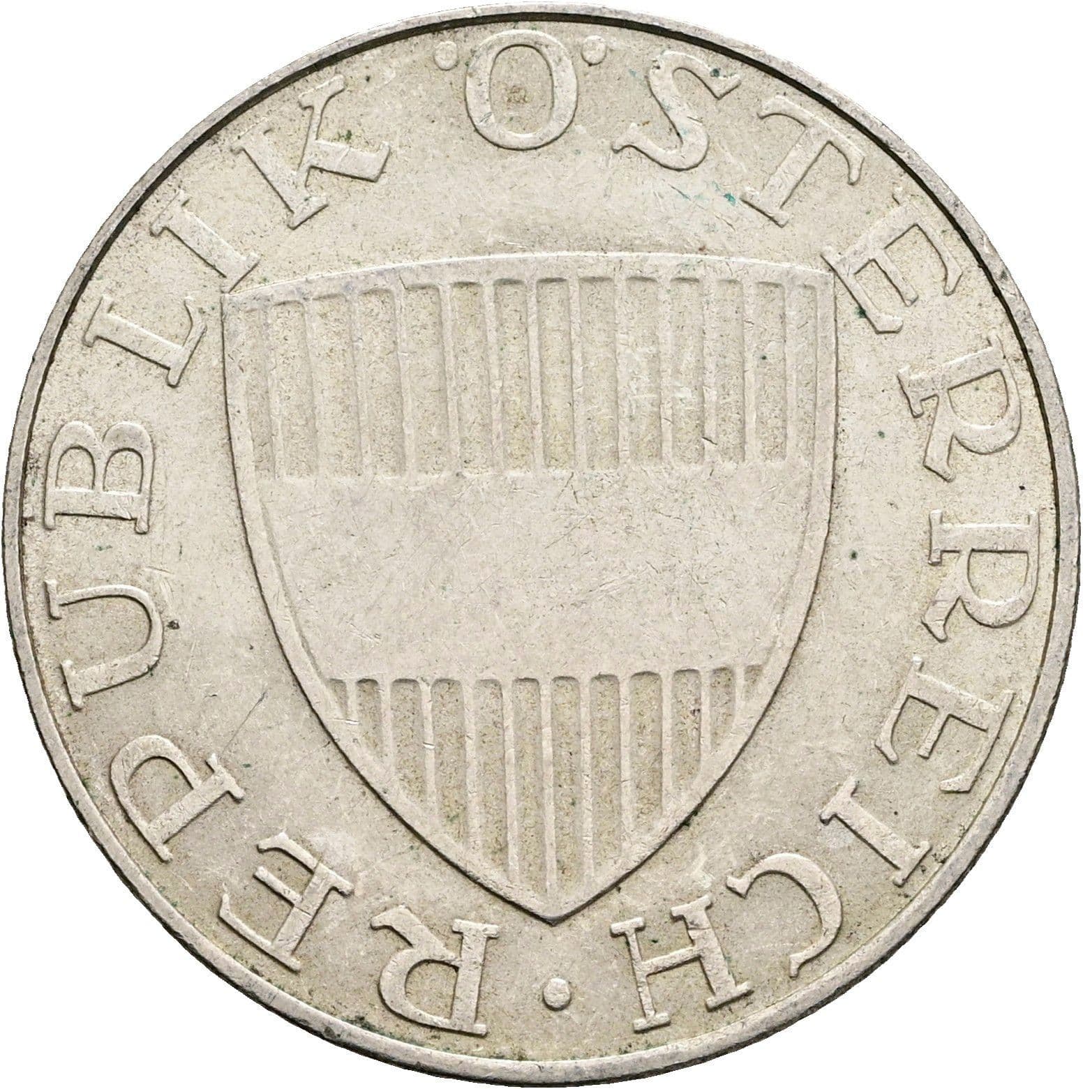 10 Schilling 1972 – Rückseite