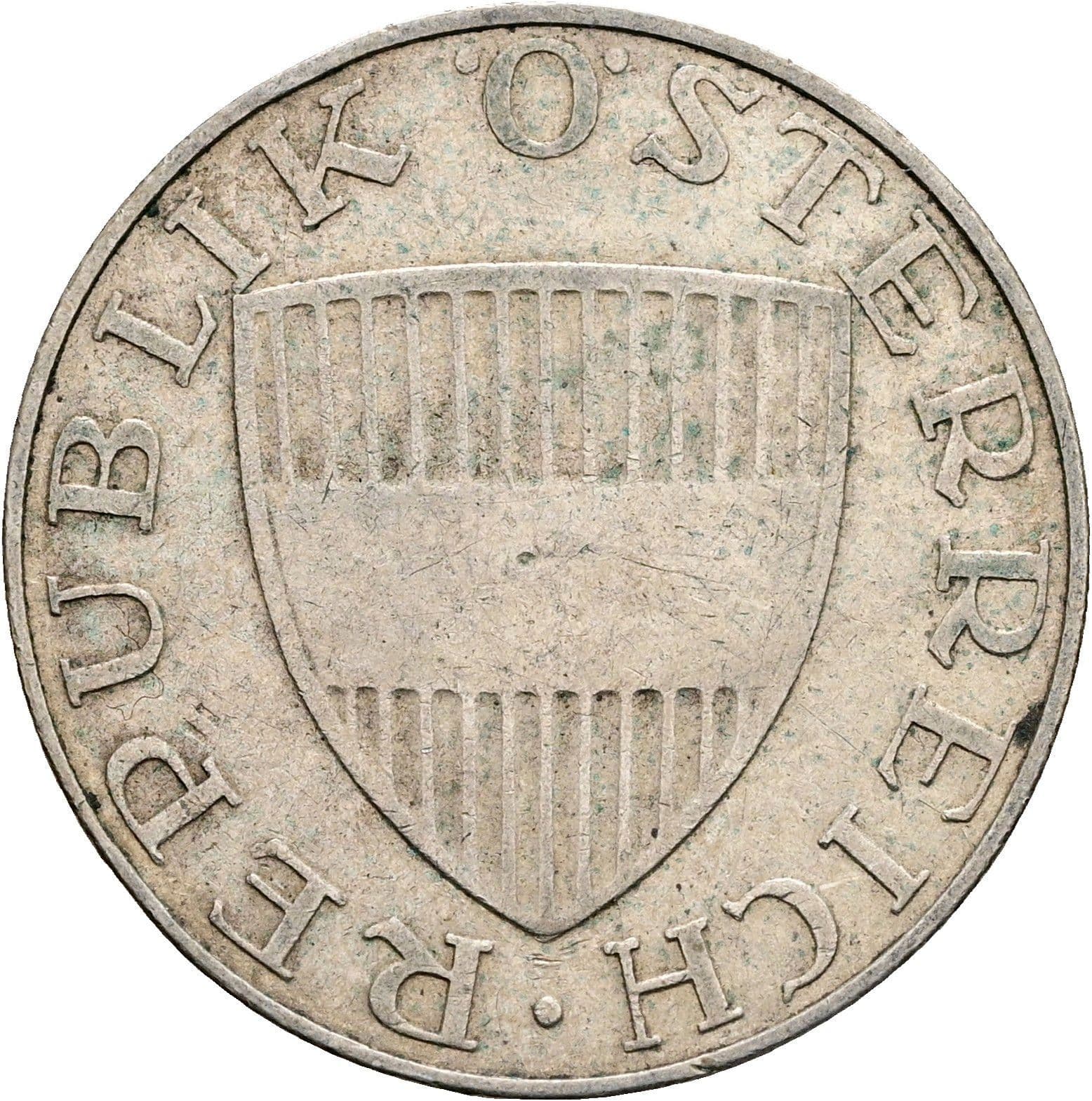 10 Schilling 1957 – Rückseite
