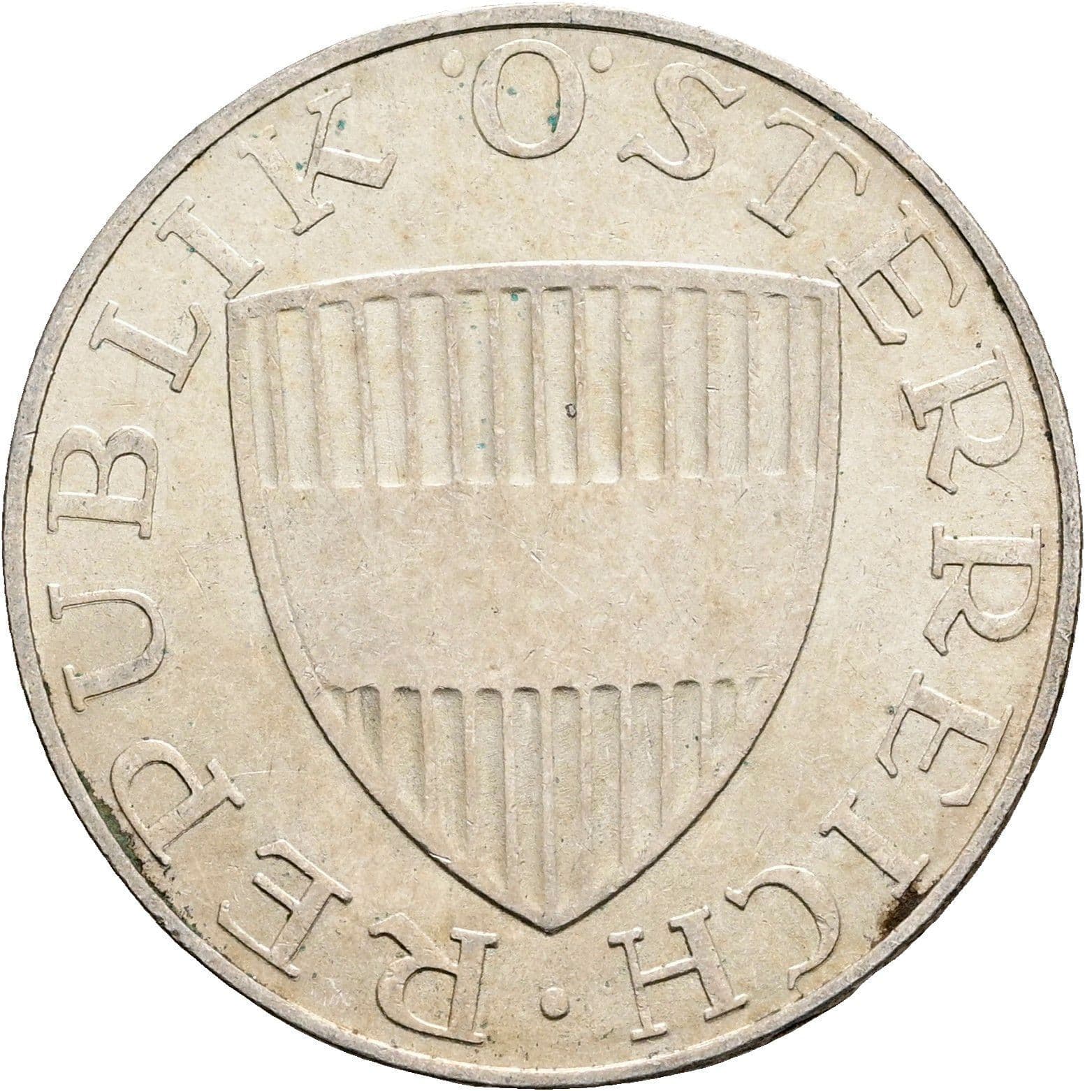 10 Schilling 1971 – Rückseite