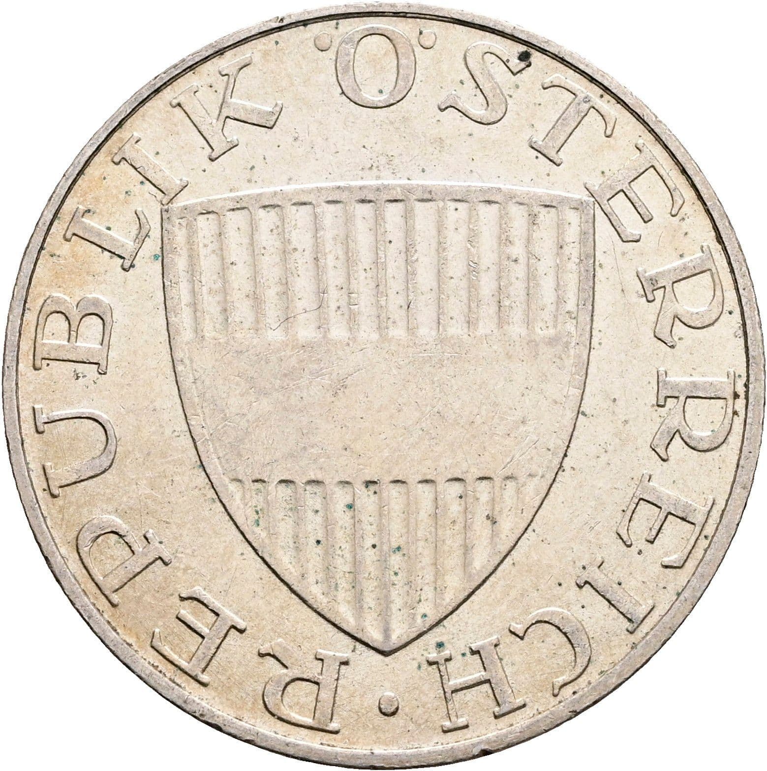 10 Schilling 1972 – Rückseite