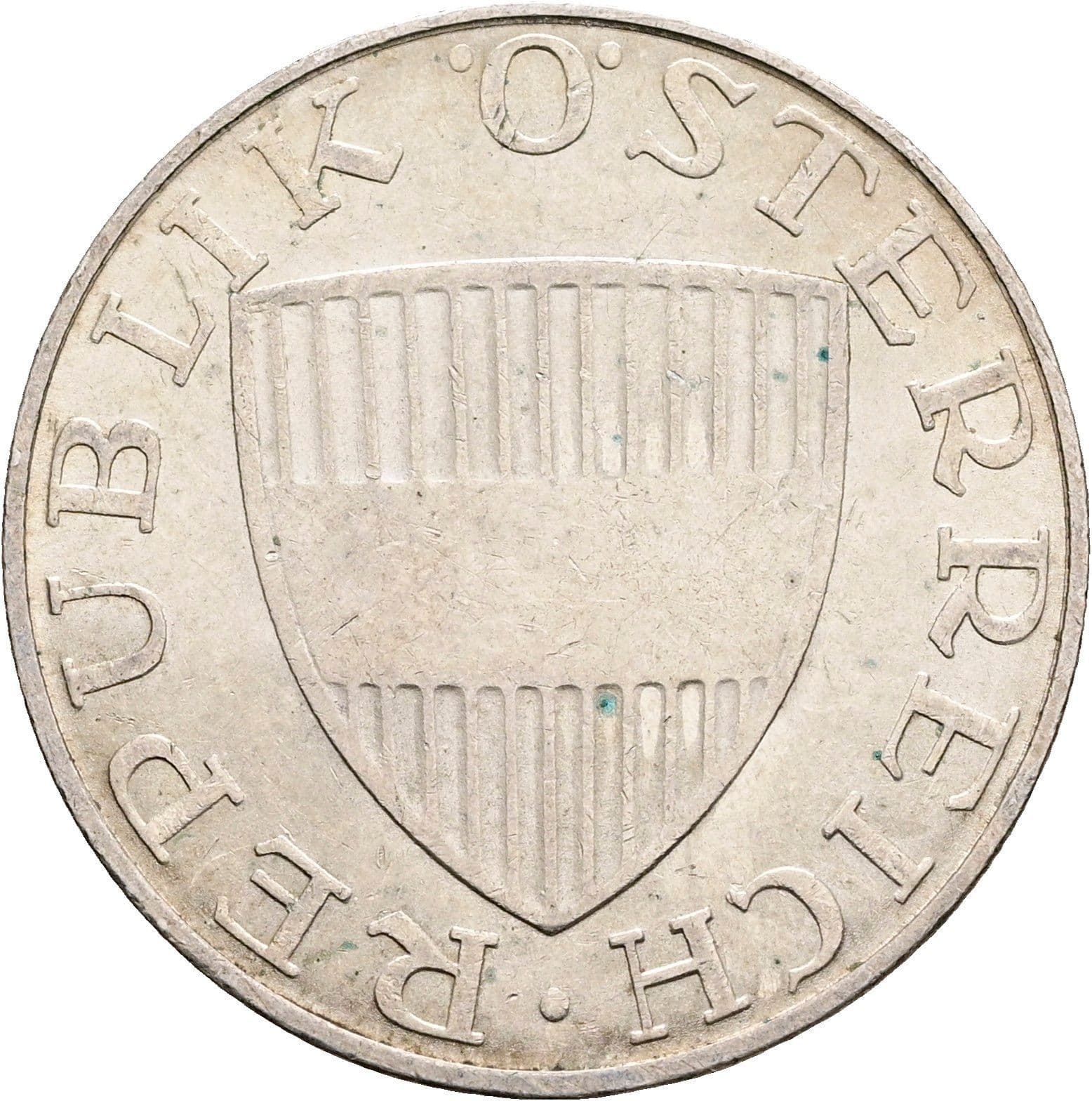 10 Schilling 1972 – Rückseite