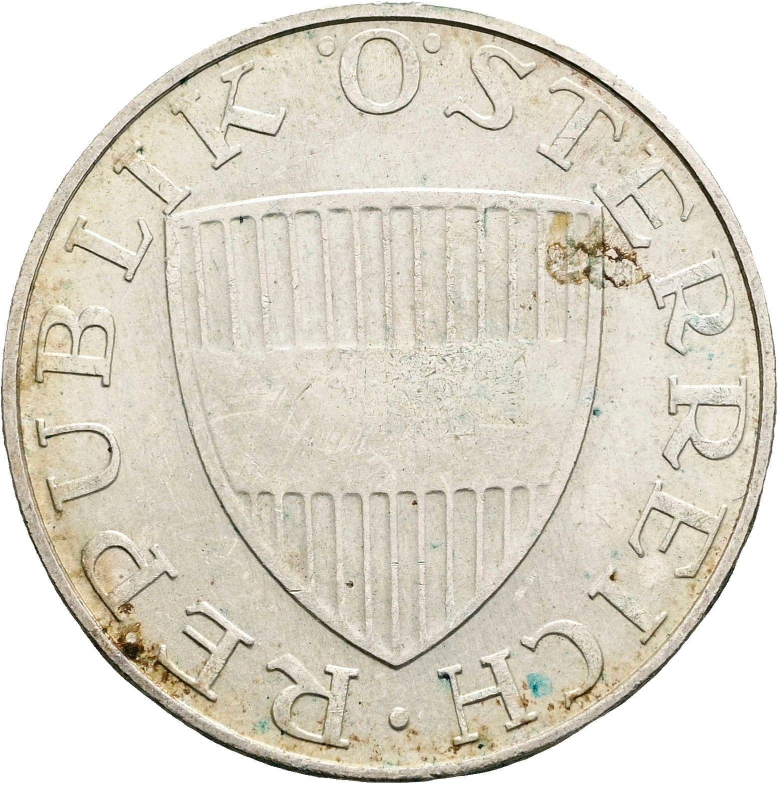 10 Schilling 1973 – Rückseite