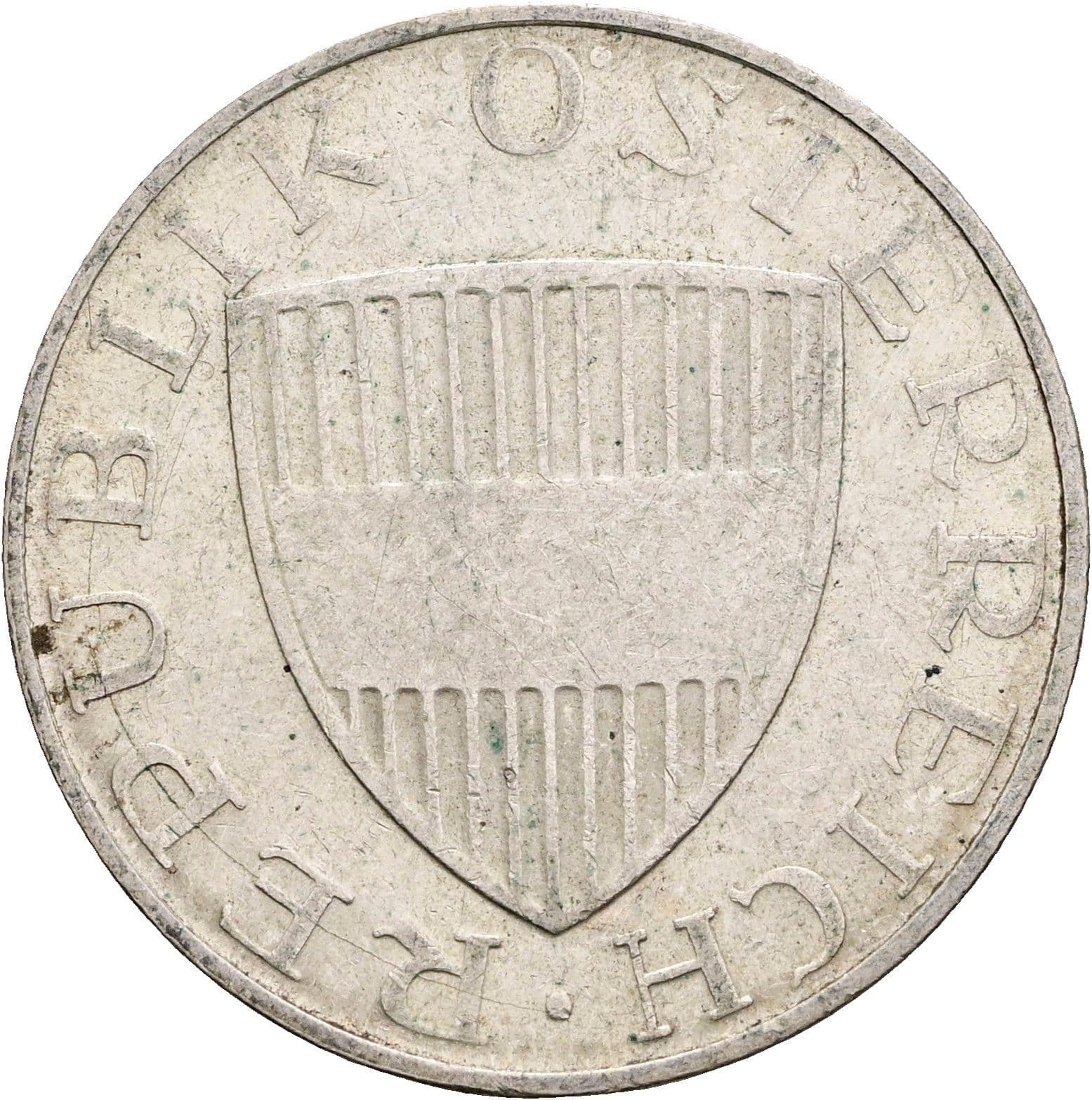10 Schilling 1971 – Rückseite