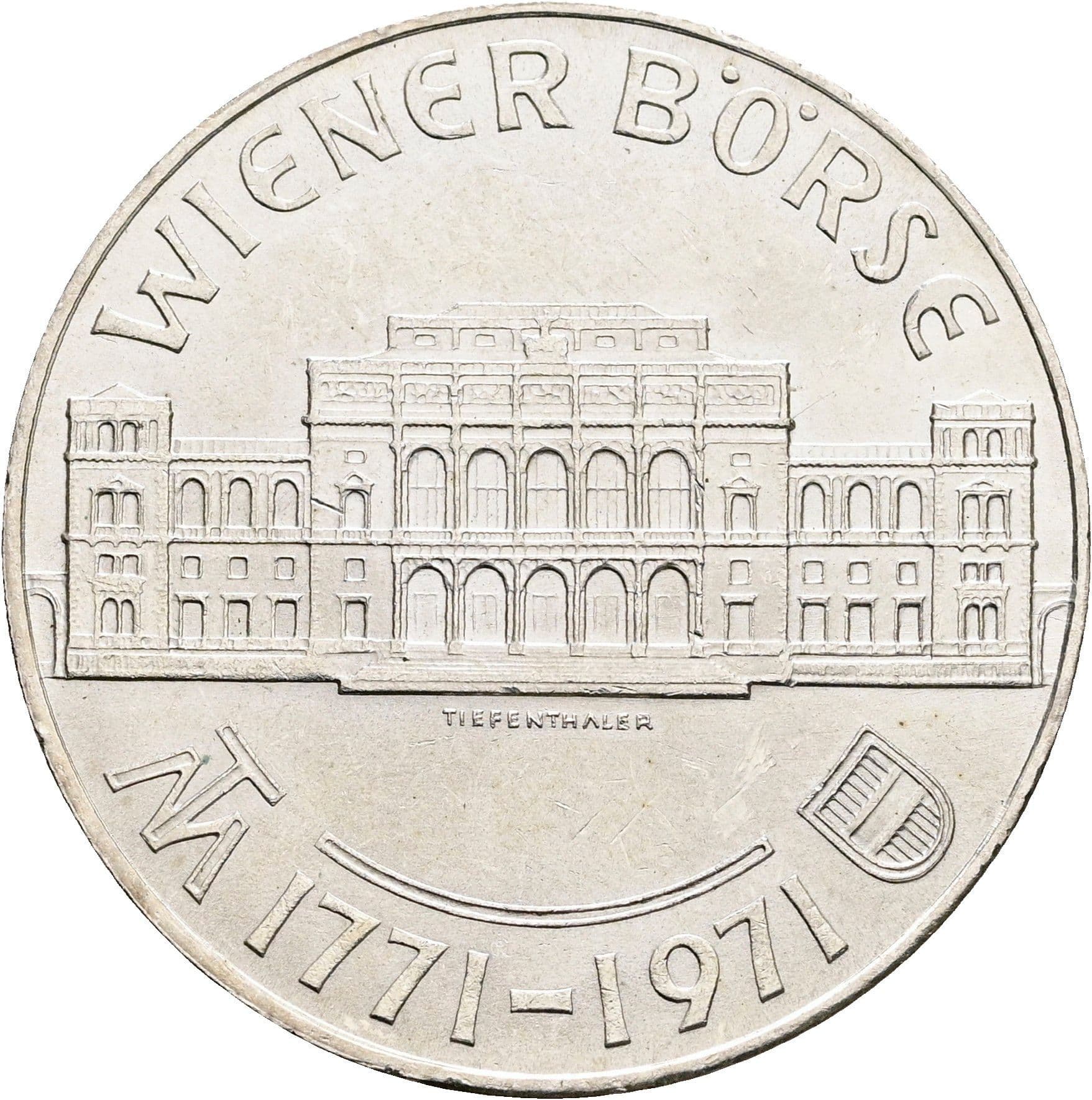 25 Schilling 1971 – Rückseite