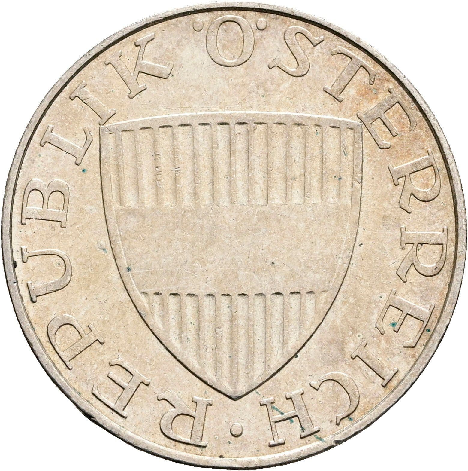 10 Schilling 1972 – Rückseite