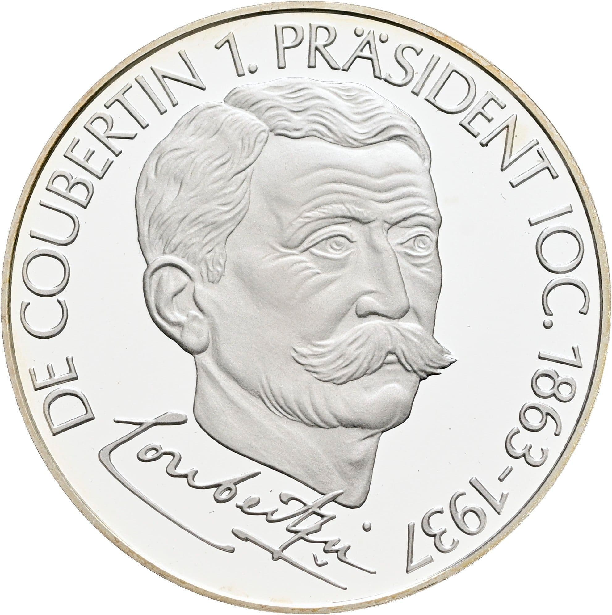 Silbermedaille o. J. – Vorderseite