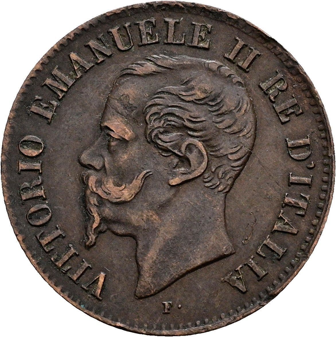 2 Centesimi Vittorio Emanuele II. 1861-1878 1861 M – Rückseite
