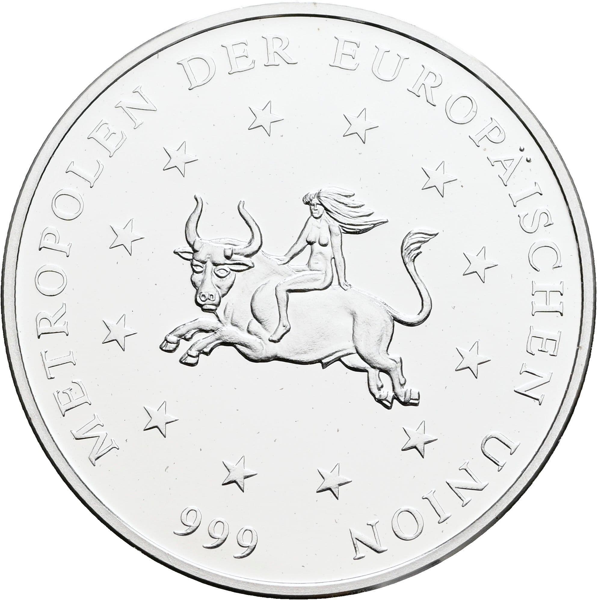 Silbermedaille o. J. – Rückseite