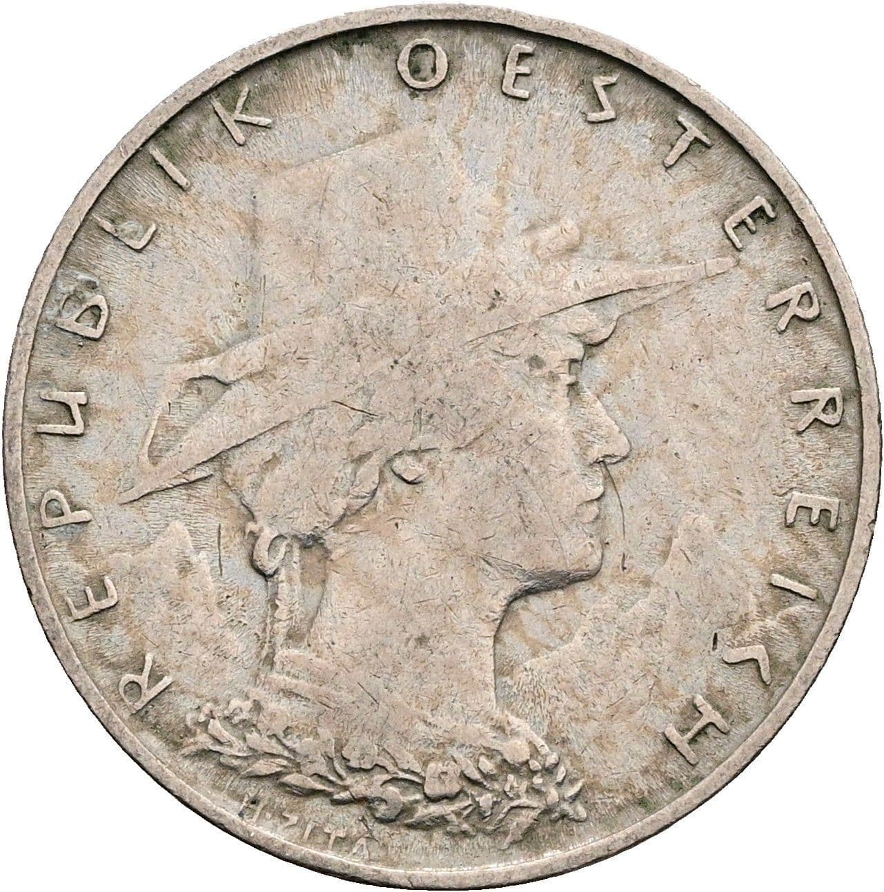 10 Groschen 1928 – Rückseite