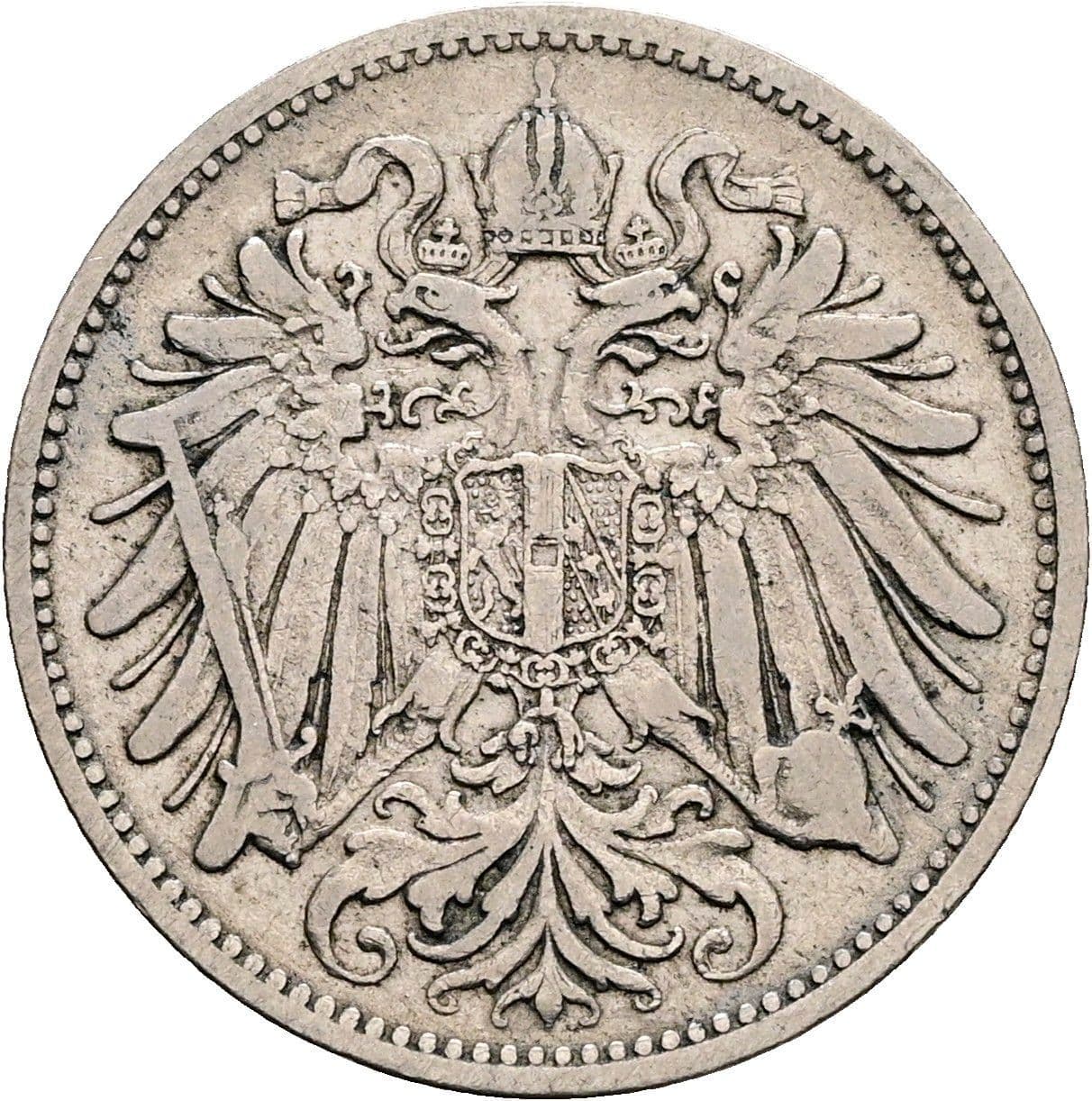 20 Heller Franz Joseph I. 1848-1916 1894 – Rückseite