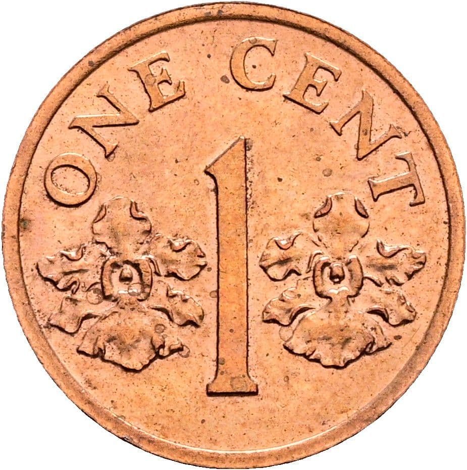 1 Cent 2001 – Vorderseite
