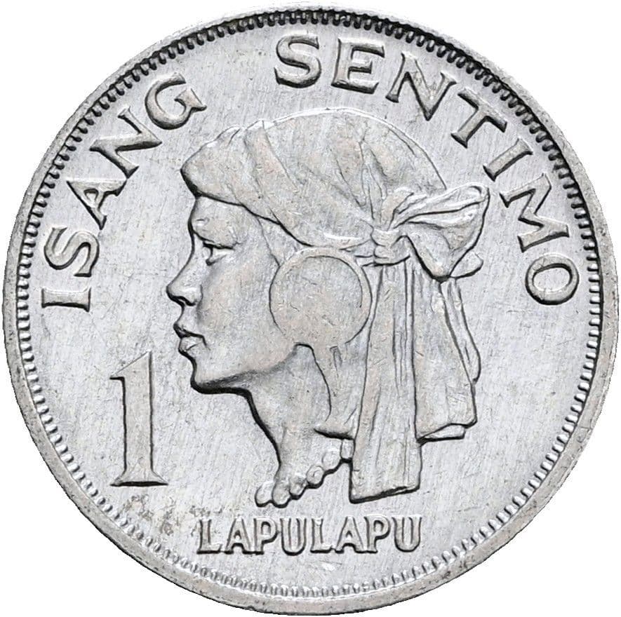 1 Sentimo 1969 – Vorderseite