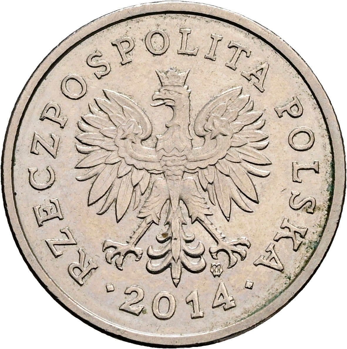 50 Groszy 2014 – Rückseite