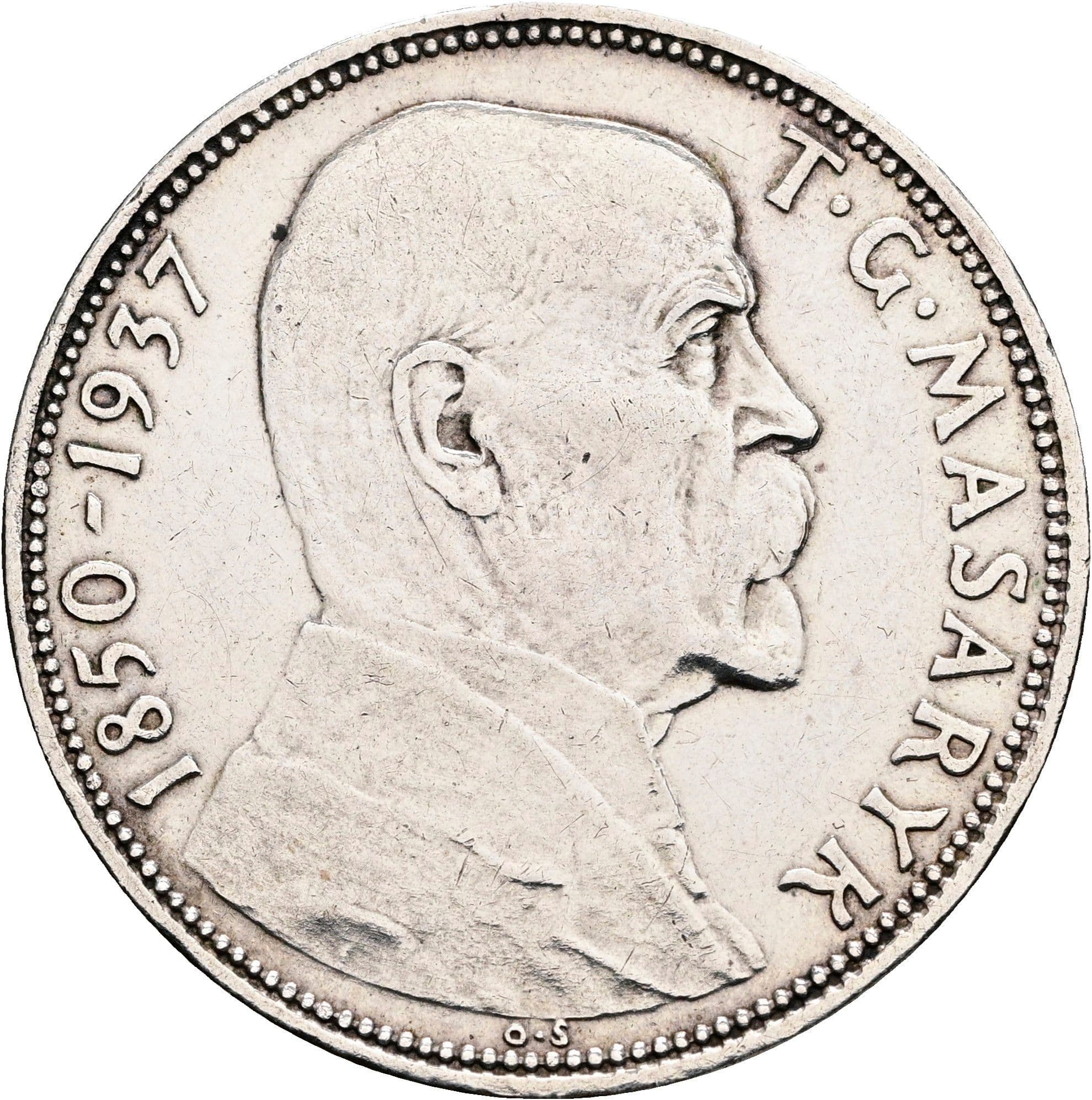 20 Korun 1937 – Vorderseite