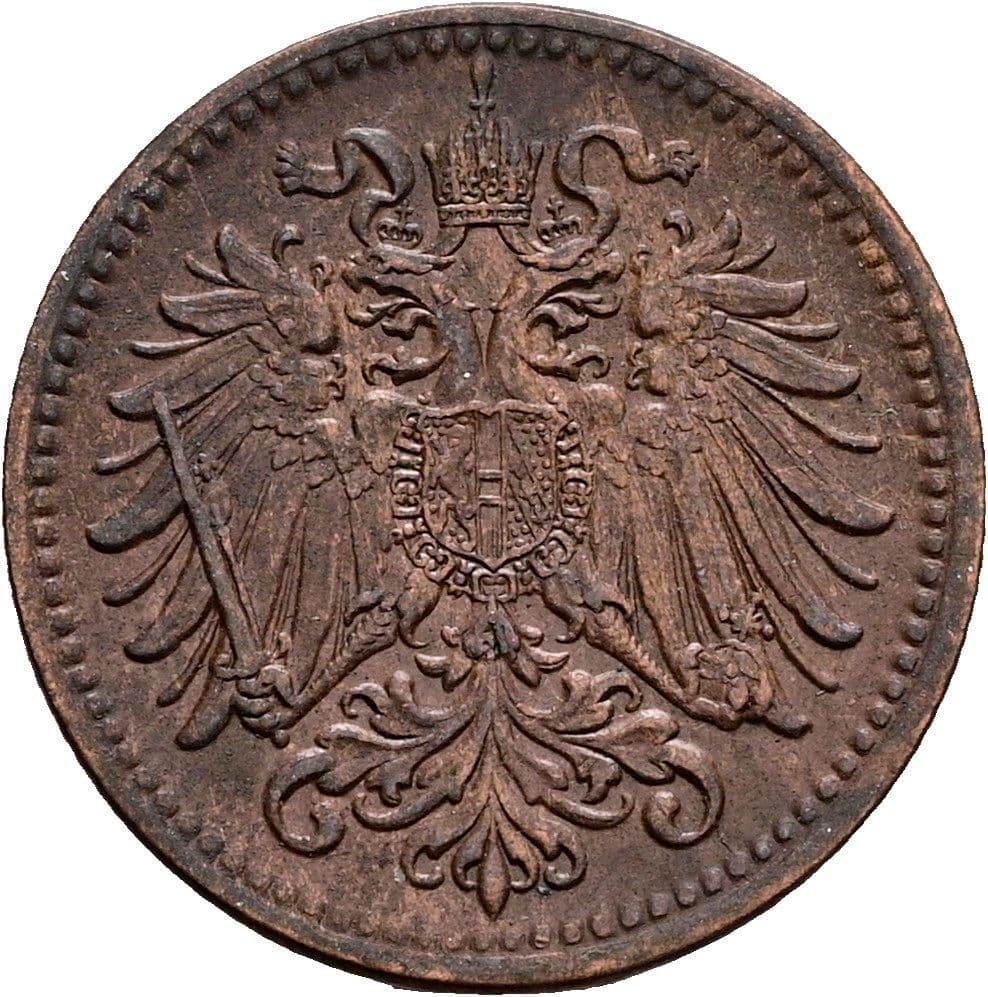 1 Heller Franz Joseph I. 1848-1916 1915 – Rückseite
