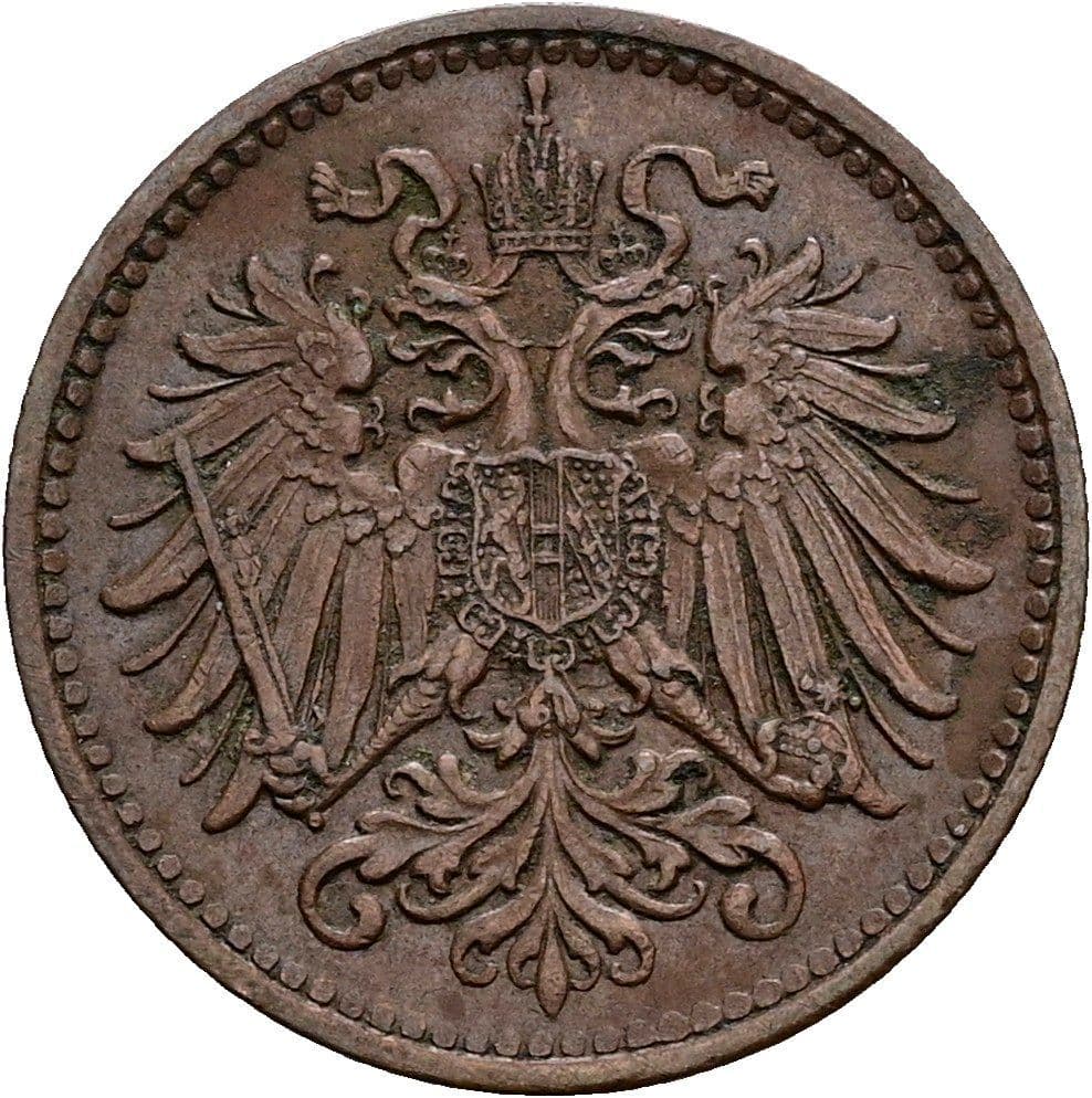 1 Heller Franz Joseph I. 1848-1916 1912 – Rückseite