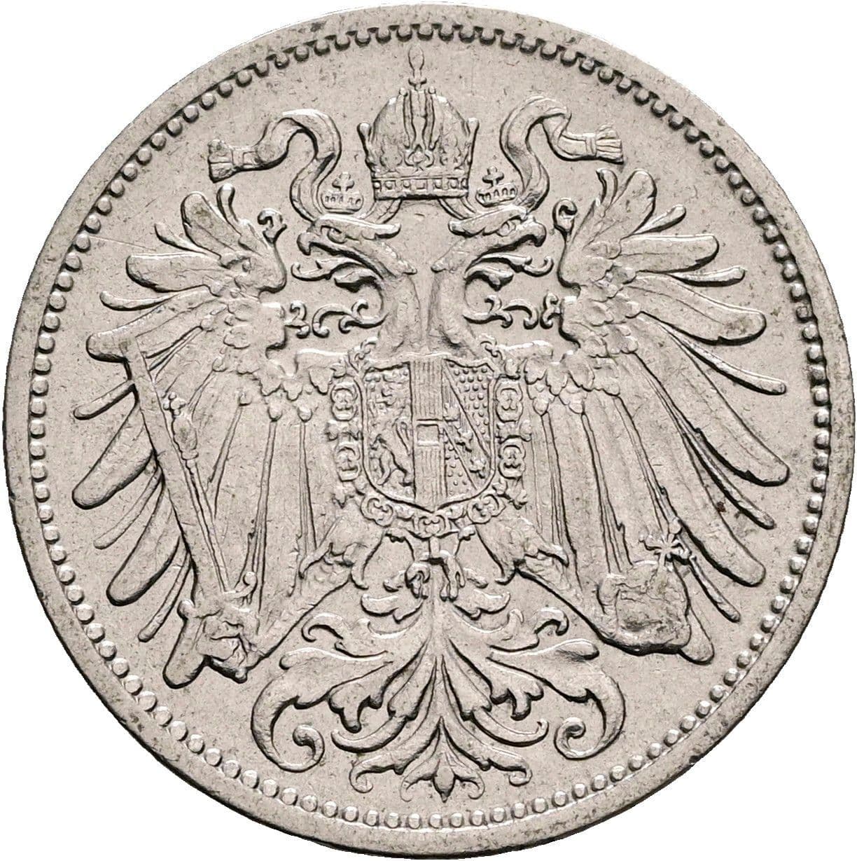 20 Heller Franz Joseph I. 1848-1916 1907 – Rückseite
