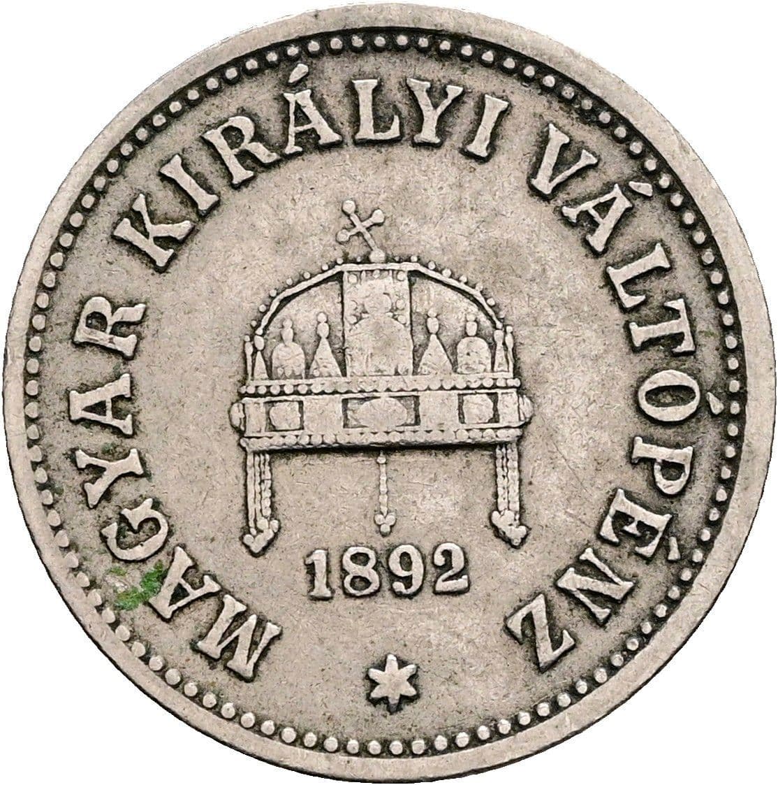 10 Filler Franz Joseph I. 1848-1916 1892 KB – Rückseite