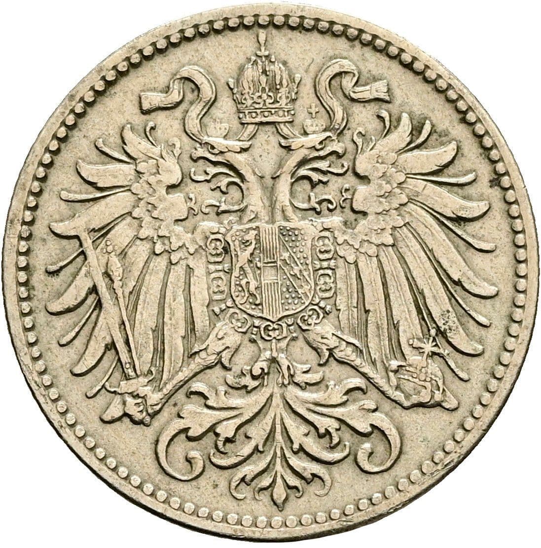 10 Heller Franz Joseph I. 1848-1916 1915 – Rückseite