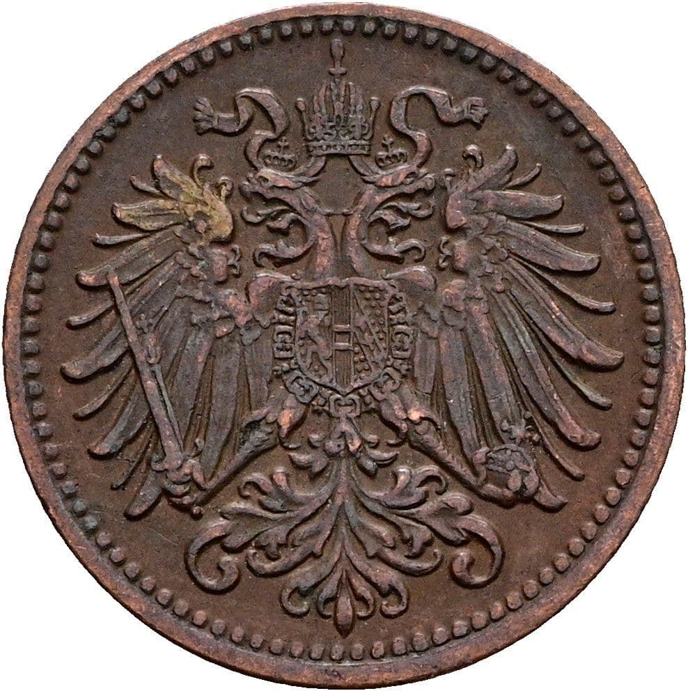 1 Heller Franz Joseph I. 1848-1916 1912 – Rückseite