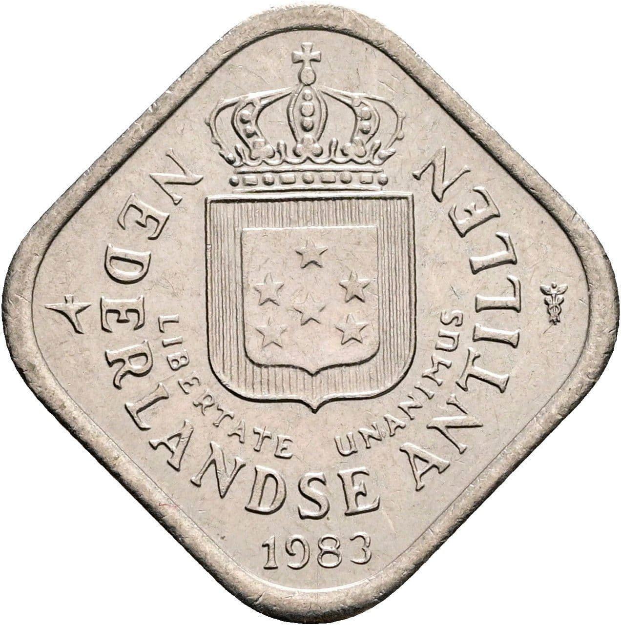 5 Cent 1983 – Rückseite