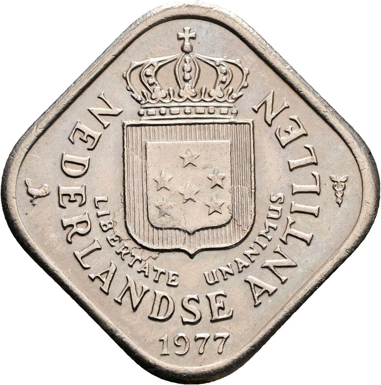 5 Cent 1977 – Rückseite