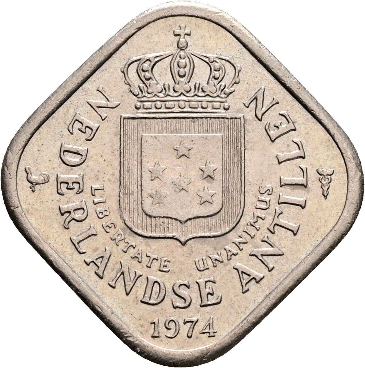5 Cent 1974 – Rückseite