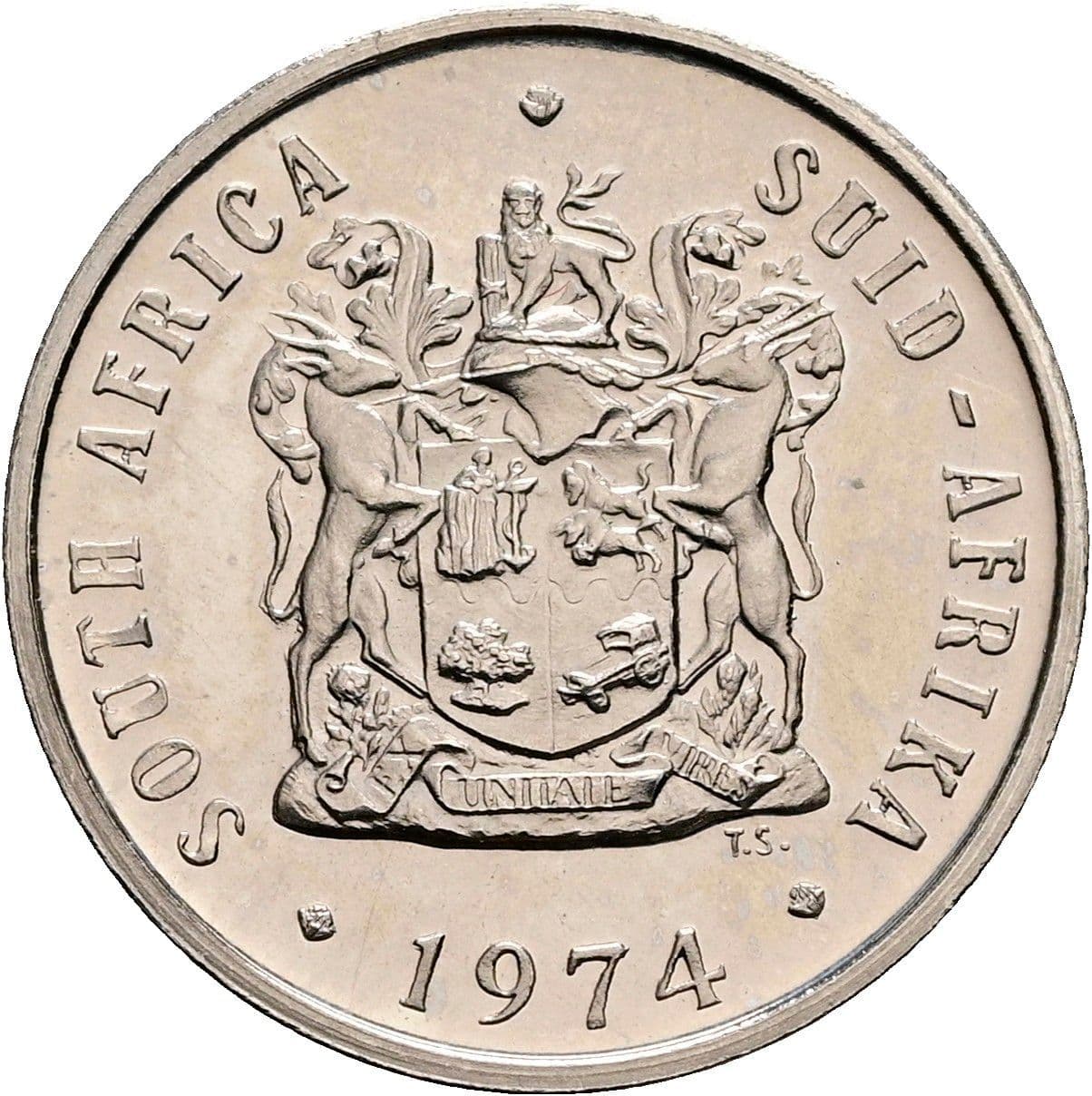 10 Cents 1974 – Rückseite