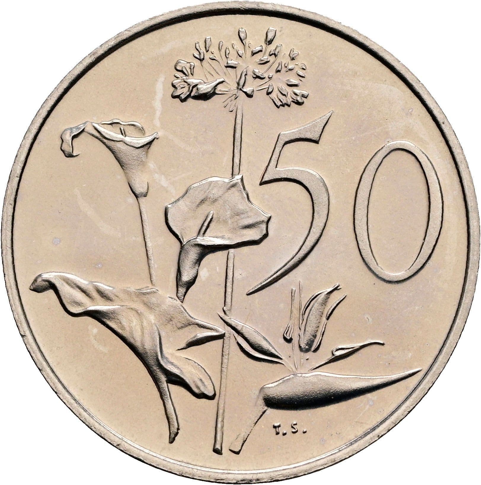 50 Cents 1975 – Vorderseite