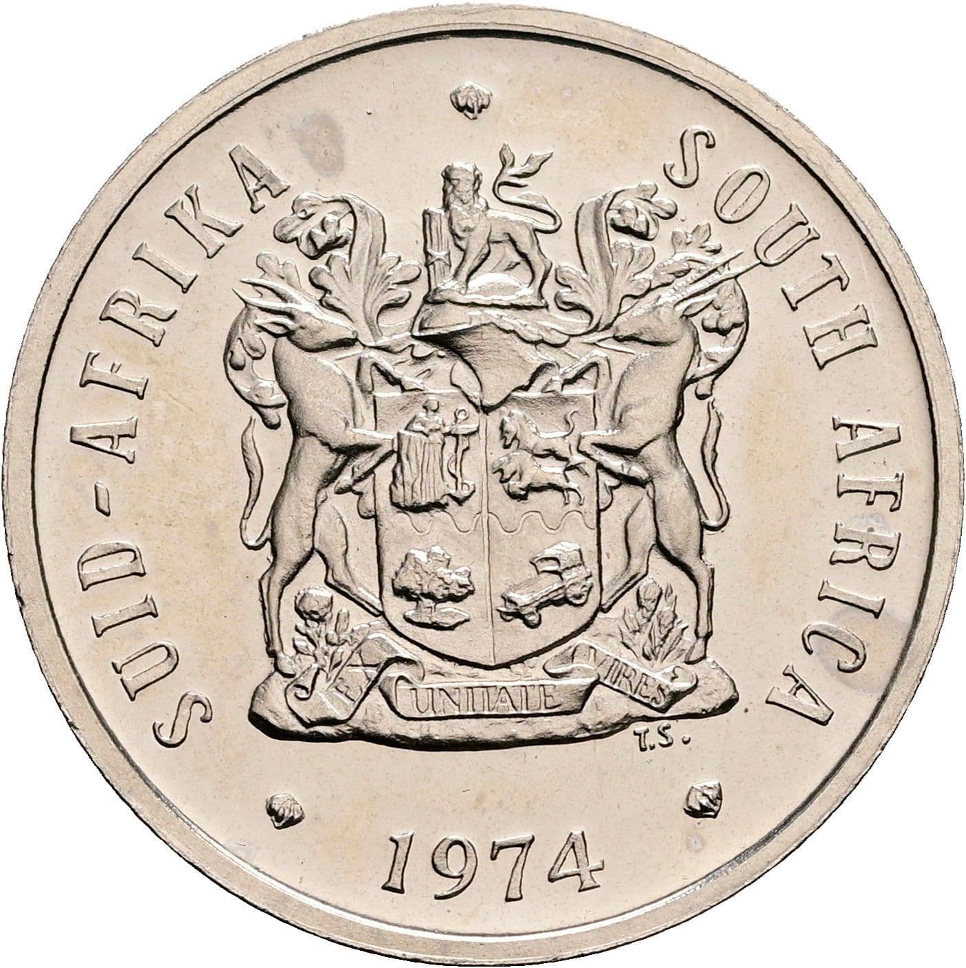 20 Cents 1974 – Rückseite
